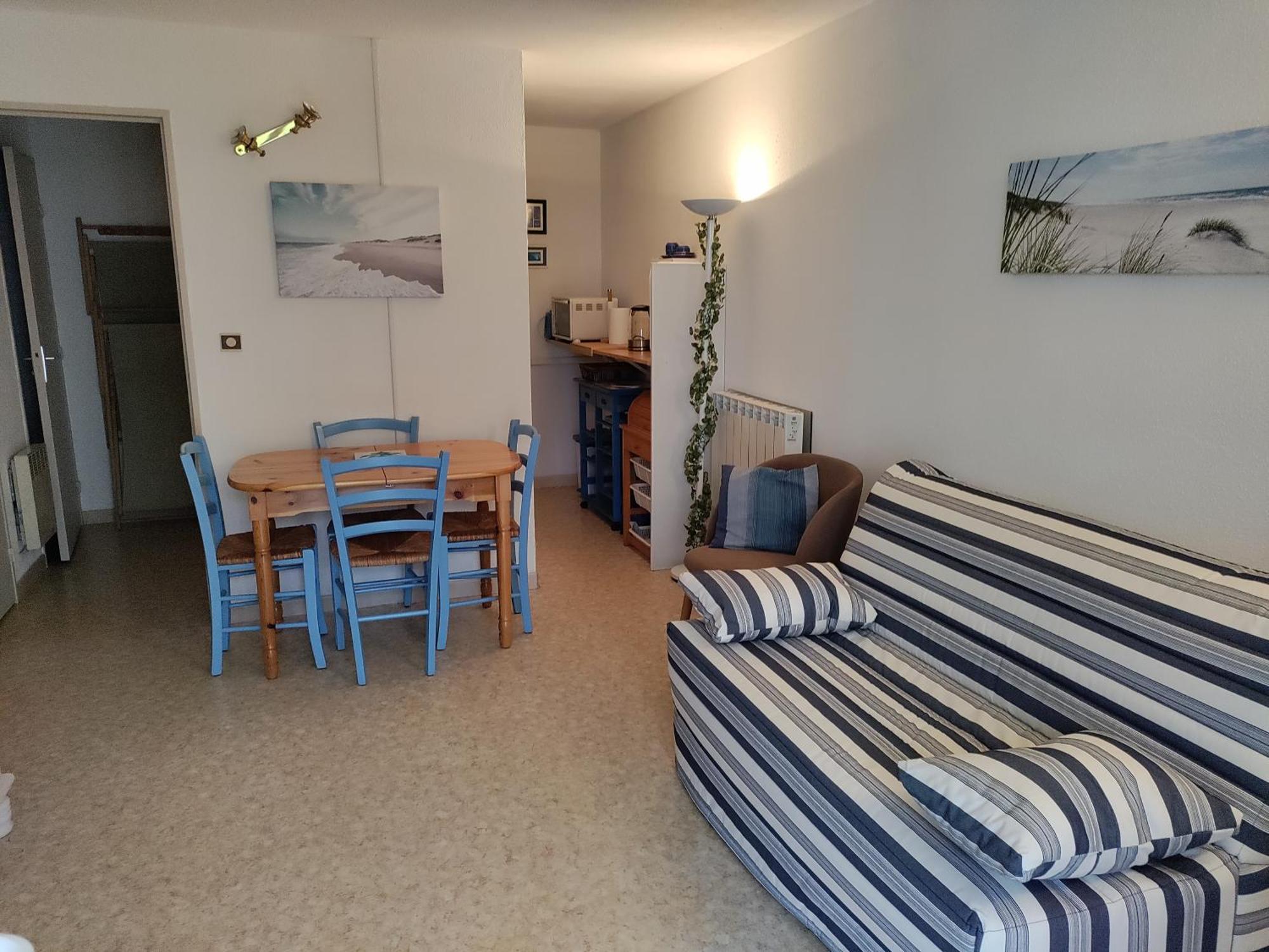 Appartement 2 Pieces Pour 4 Personnes Avec Vue Mer Saint-Hilaire-de-Riez Ngoại thất bức ảnh